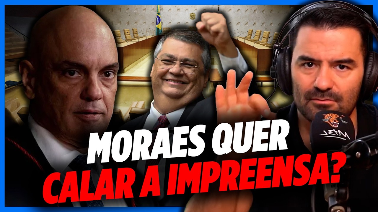 ALEXANDRE DE MORAES VAI PARA CIMA DE JORNALISTA | Cortes fazem@MBLiveTV - Lives do MBL