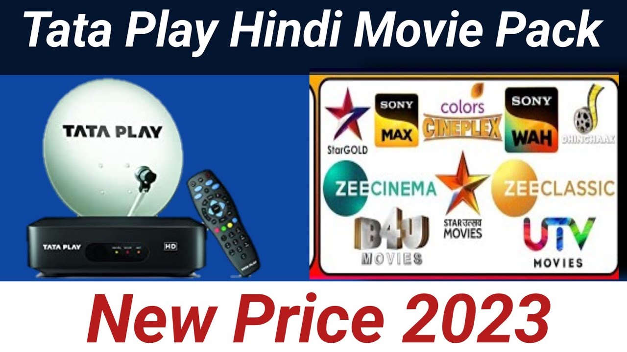 Tata Play Hindi Movie Pack New Price 2023 || 2023 Hindi Movie Pack  New Price Tata Play