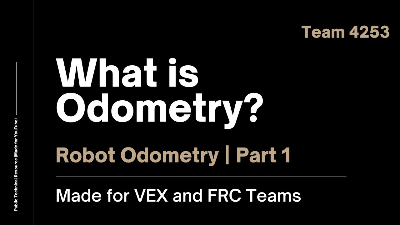 What is Odometry? | An Introduction to the Essence of Robot Odometry Pt. 1