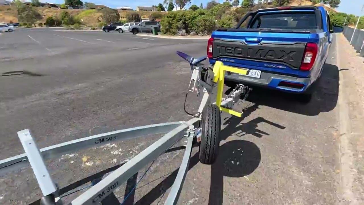Boat Trailer Set Up