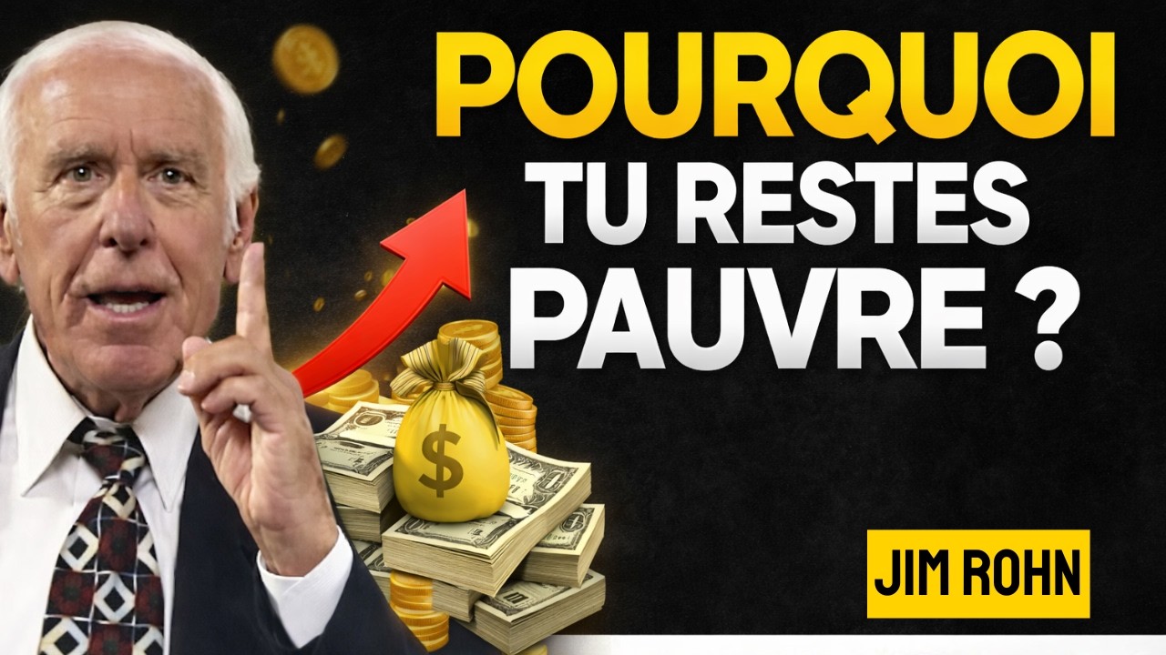 Tant que tu penses comme ça, tu n’auras jamais de liberté financière | Jim Rohn Motivation