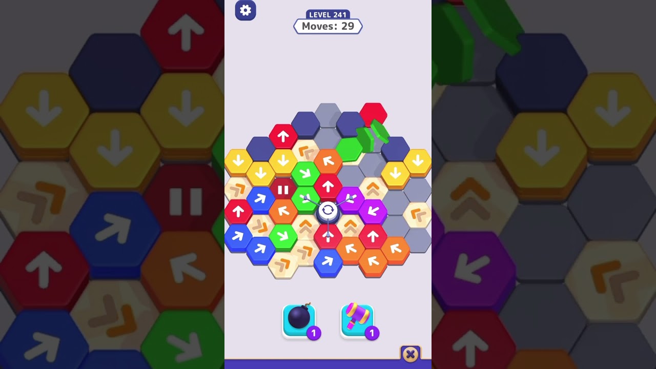 hexa away level 233 237 239 241 245