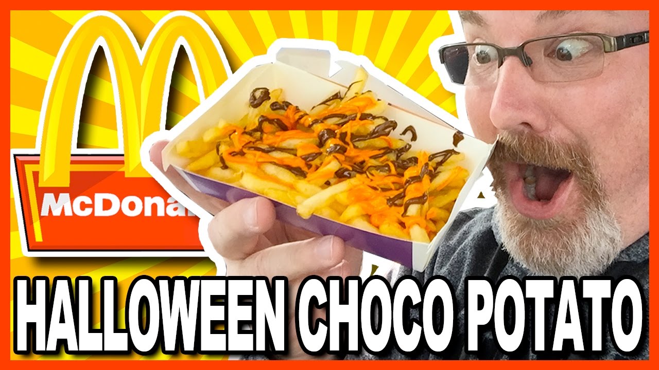 McDonald's Japan: Halloween チョコソース Choco Potato!