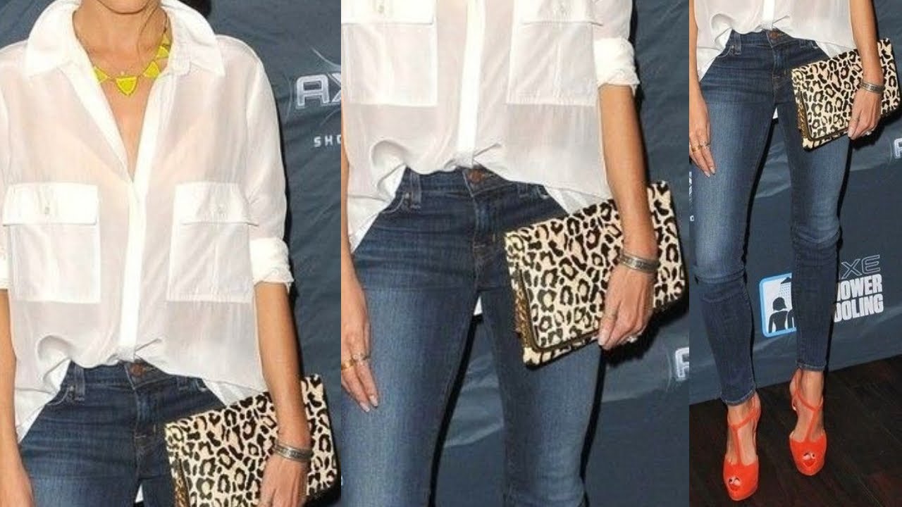 JEANS & BLUSAS UNA FORMA DE VESTIR CASUAL ELEGANTE Y CHIC/ COMBINACIONES CON JEANS Y BLUSAS MODERNAS