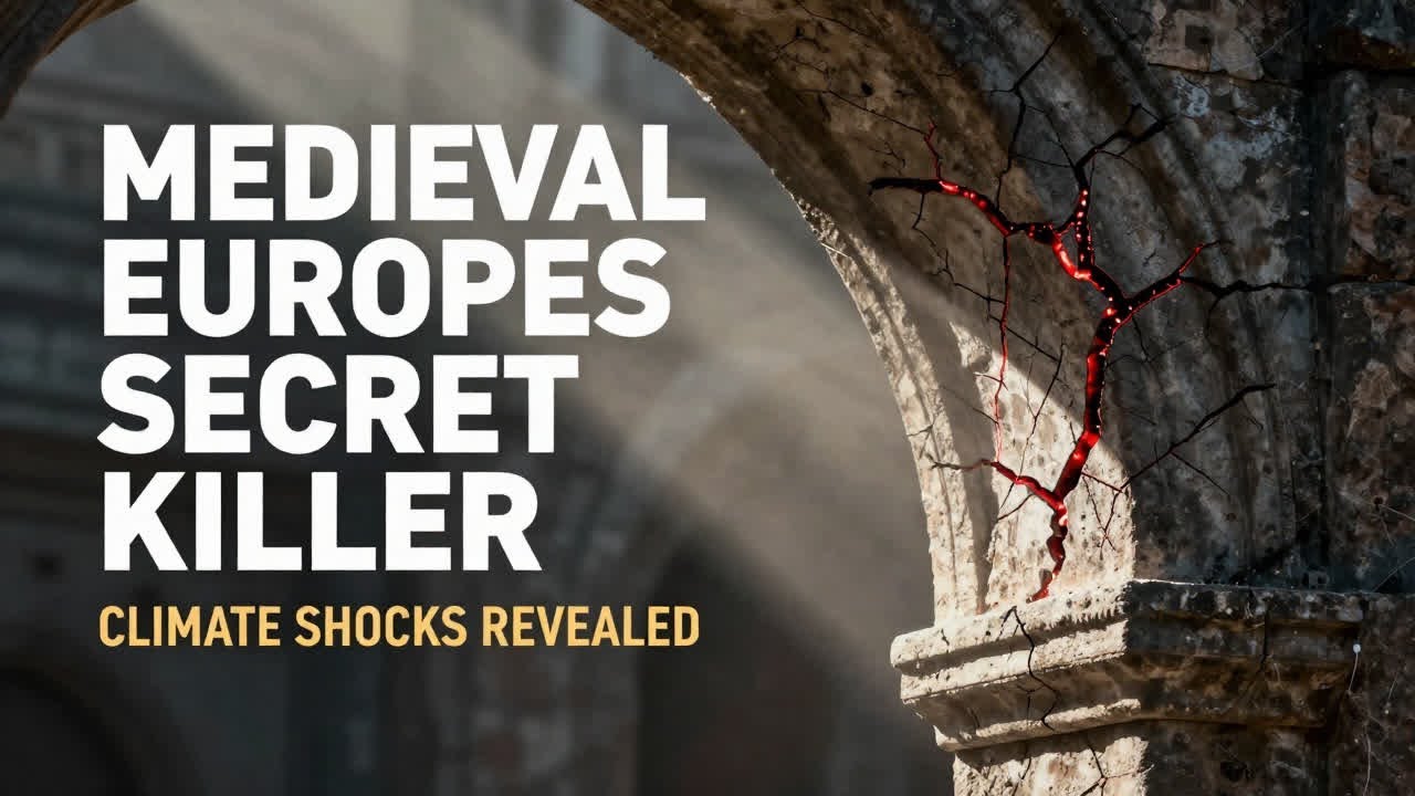 CLIMATE SHOCKS Behind Medieval Europe’s Repeated Collapse