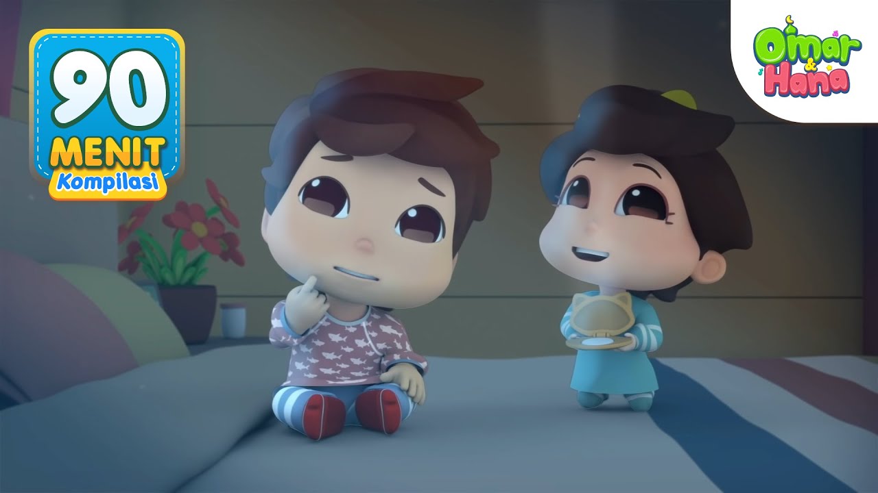 Kompilasi 90 Menit - Lagu Anak Islami | Omar & Hana Indonesia