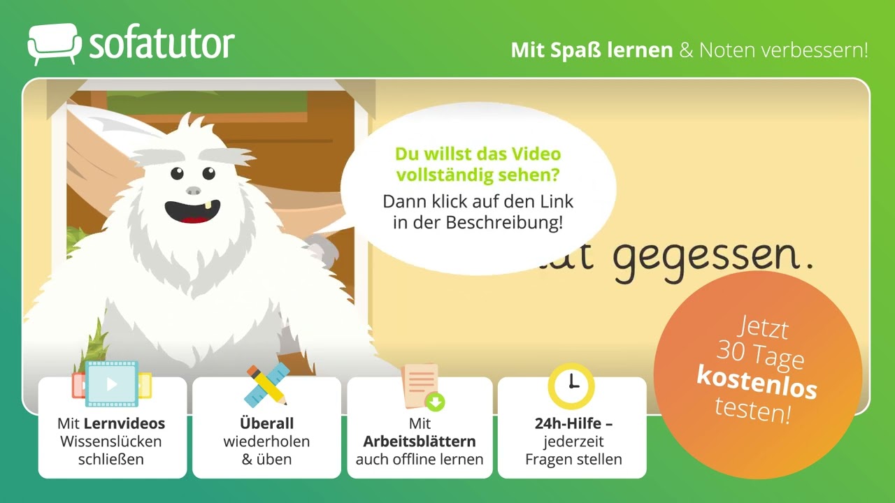 Was ist das Perfekt? – Erklärung & Bildung