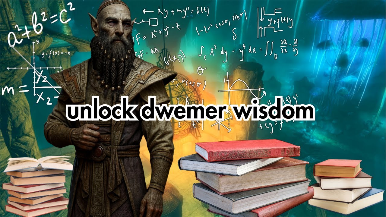 study with me in skyrim | channel ancient dwemer wisdom | pomodoro timer 2hr