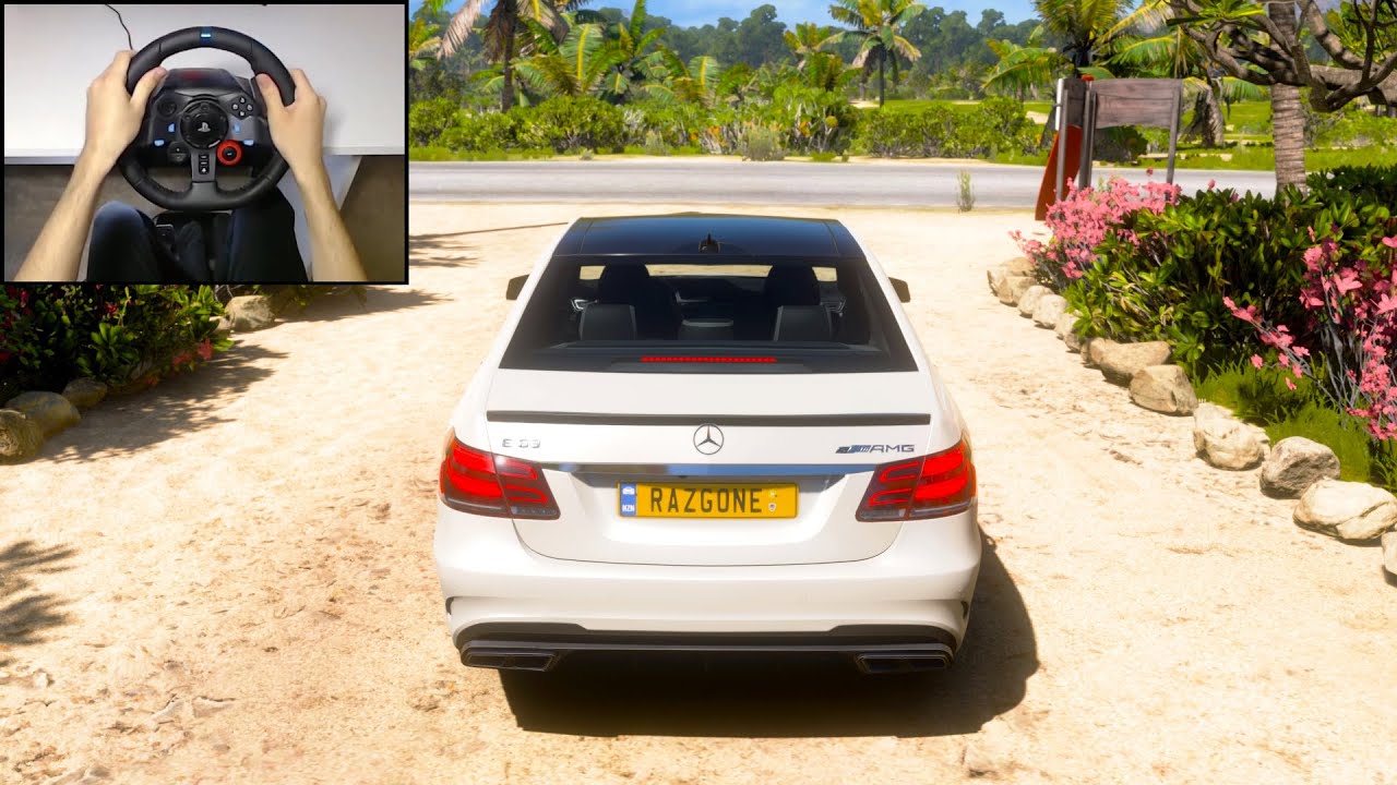 Mercedes Benz E63 AMG W212 | Forza Horizon 5 Gameplay | Logitech G29