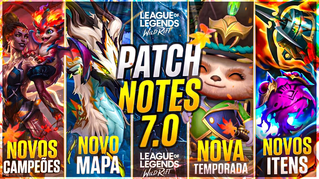 A ATUALIZAÇÃO 7.0 QUEBROU O META DO WILD RIFT!