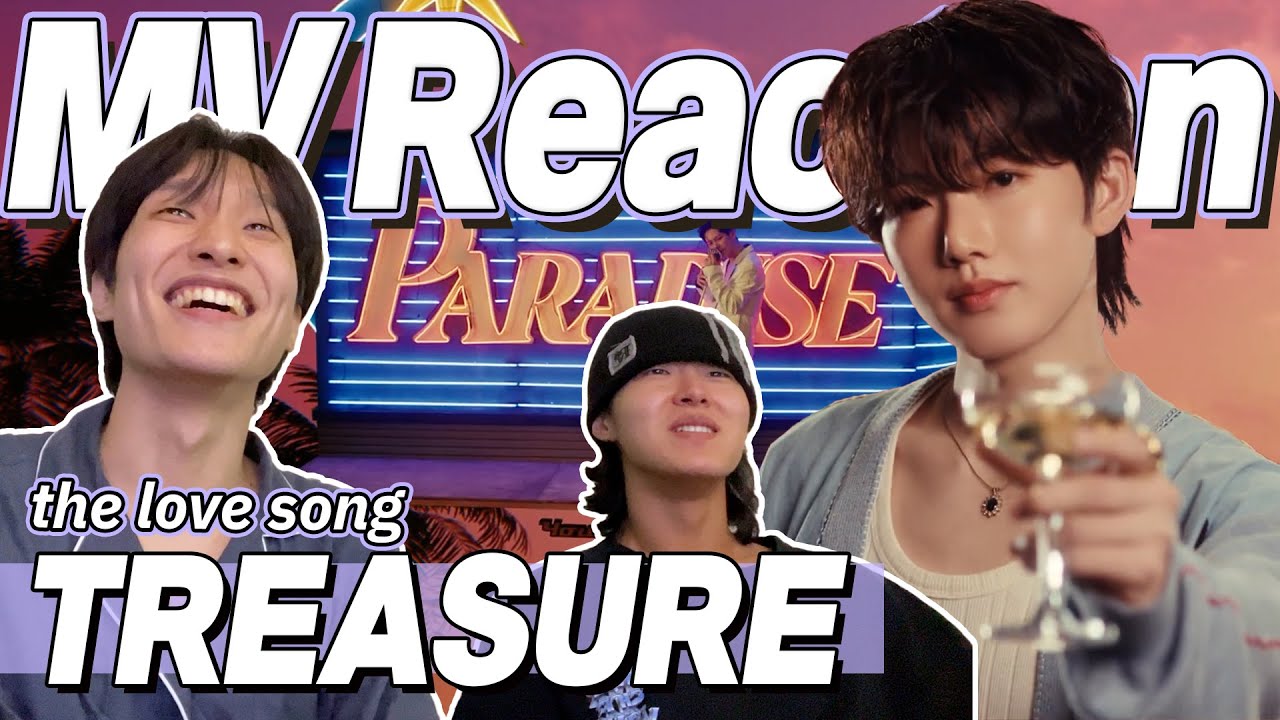 eng) TREASURE 'PARADISE' MV Reaction | 트레저 뮤직비디오 리액션 | Korean Fanboys Moment | J2N VLog