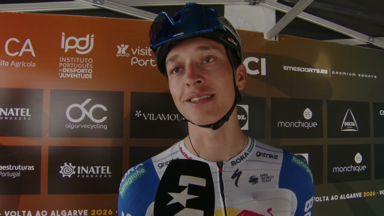 Флориан Липовиц — Интервью на старте — 5-й этап — Велогонка Volta ao Algarve 2026
