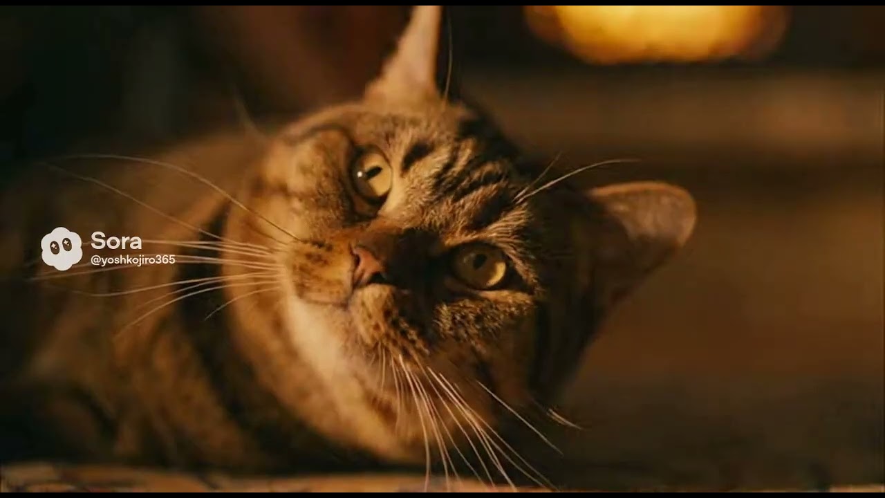 鳥獣大戦争　猫達が街を守りたい理由　飼い主さんの暖かい手の温もりの思い出があった。