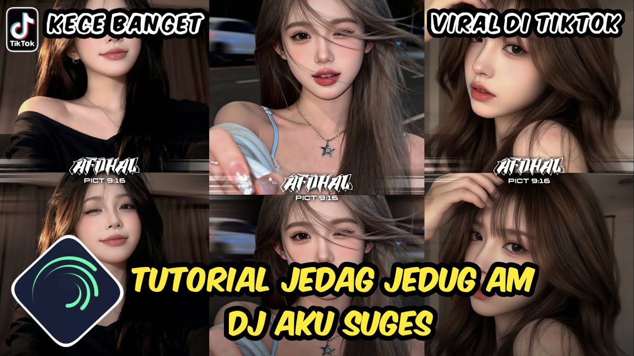 Tutorial Jedag Jedug Alight Motion DJ Aku Suges