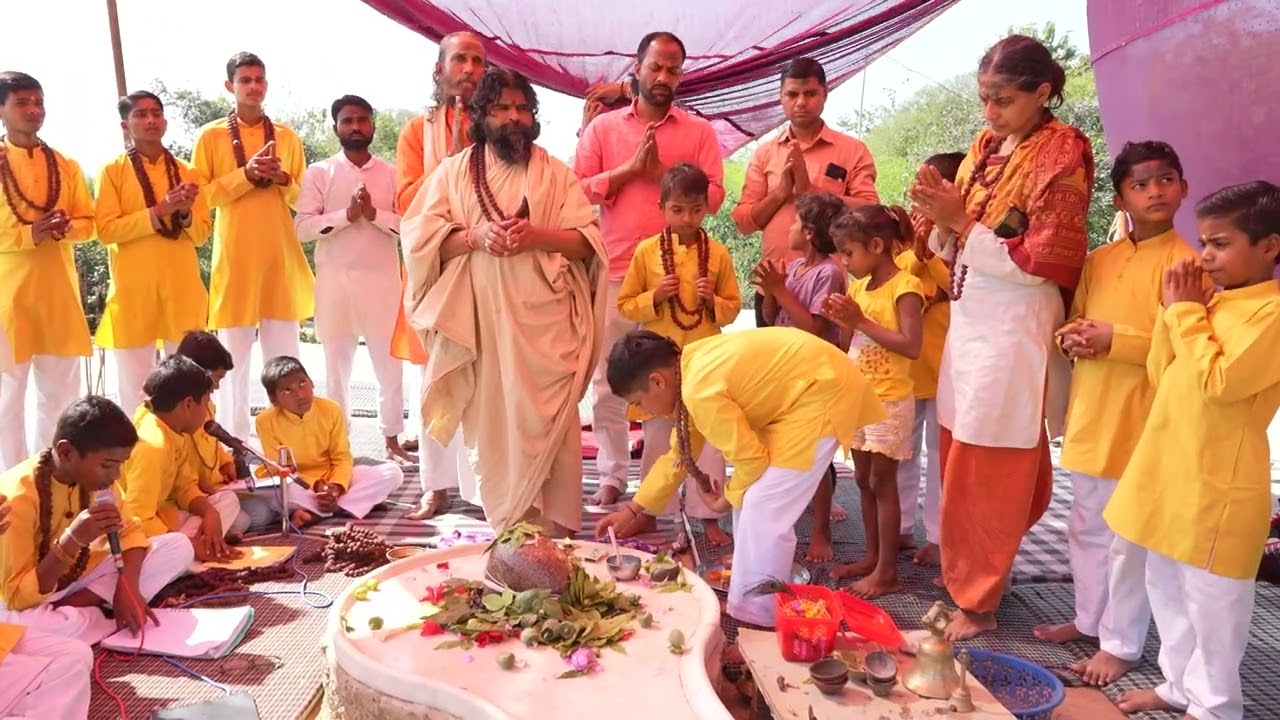 Maha Shivaratri at Bharat Uday Gurukul, Hamirpur, Bundelkhand, UP, India 