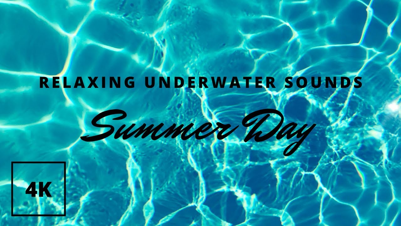 ▷ SWIMMING POOL WATER SOUND [ 4K ]  💧