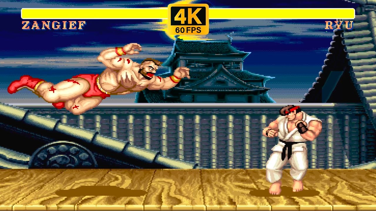 ZANGIEF ➤ Street Fighter II' Champion Edition ➤ (Hardest) ➤ RESTORATION 4K 60 FPS
