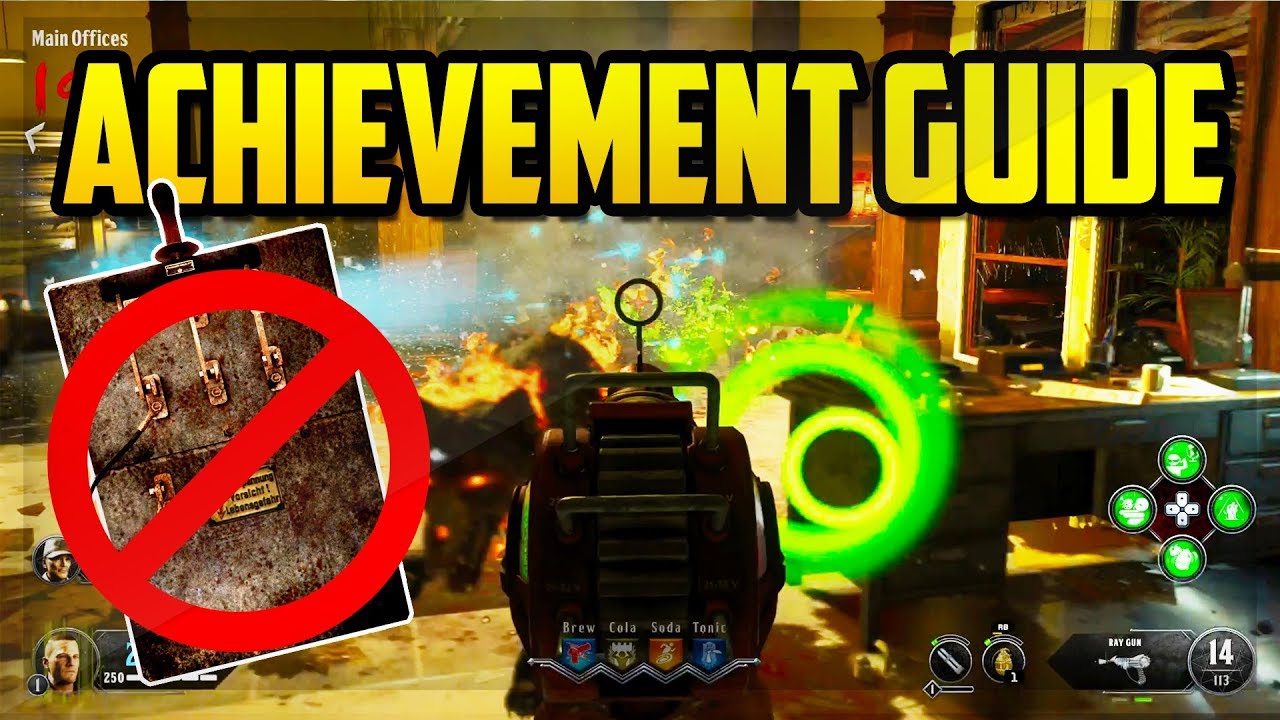 Black Ops 4 Zombies Guide - The Highest Office & Power Struggle Achievement / Trophy Guide!