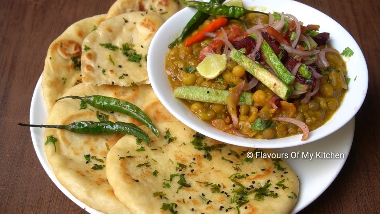Matar Chole Kulche Recipe | फूला फूला सॉफ्ट कुलचा और मटर छोले बनाने की सीक्रेट रेसिपी