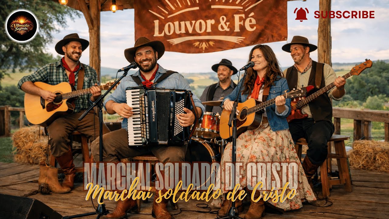 Marchai Soldado de Cristo 🎶 | Harpa Cristã | Vanerão | Vibração Sagrada
