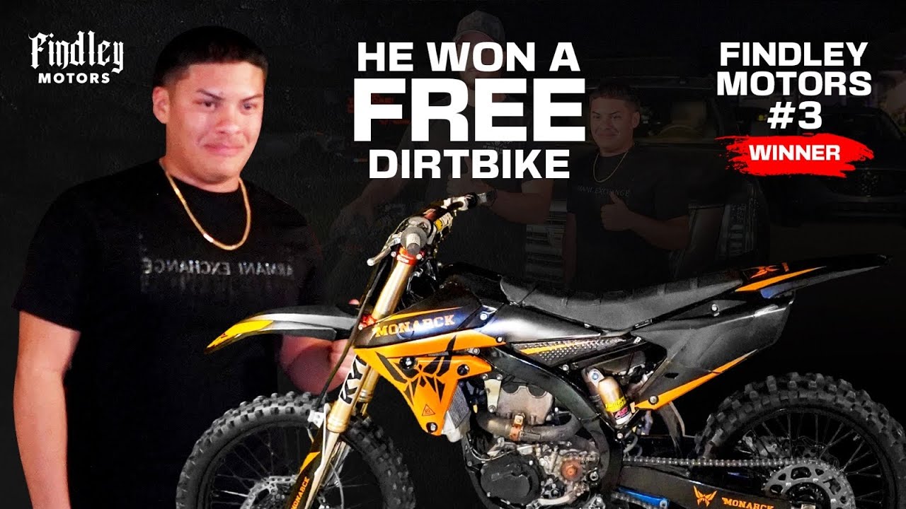 We Showed Up to his House and gave him a Free Dirtbike!