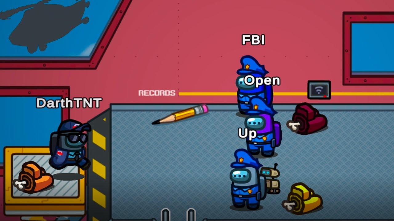 Among Us - Bad Timing but it's FBI Open Up