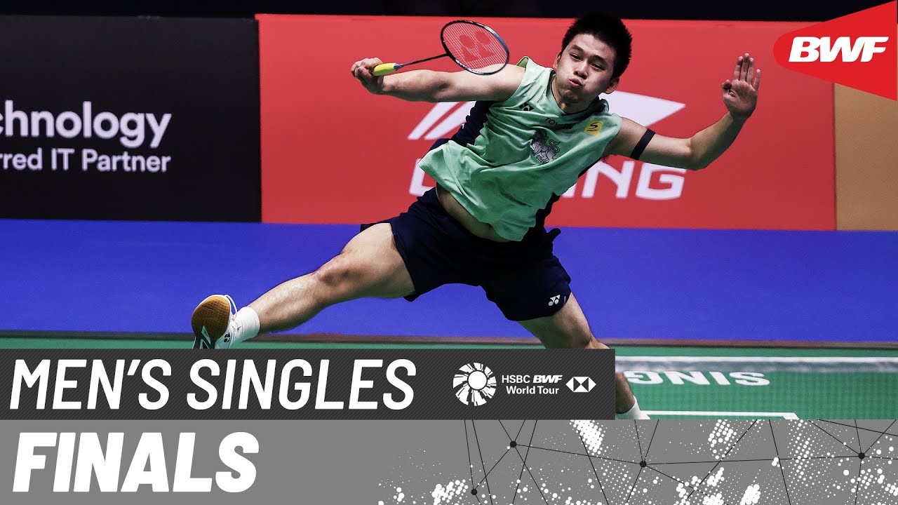 KFF Singapore Badminton Open 2025 | Lu Guang Zu (CHN) vs. Kunlavut Vitidsarn (THA) [2] | F