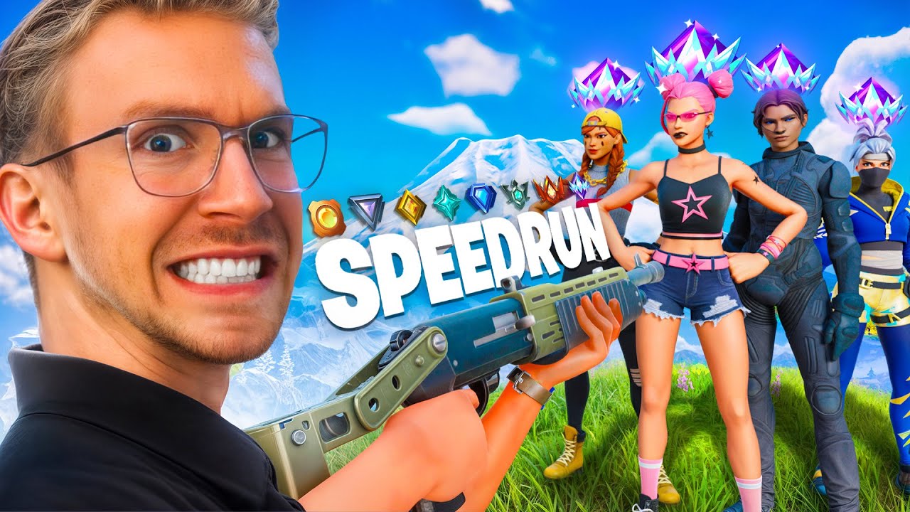 SOLO VS SQUAD RELOAD SPEEDRUN 🏆 (UNRANKED ⇨ UNREAL)