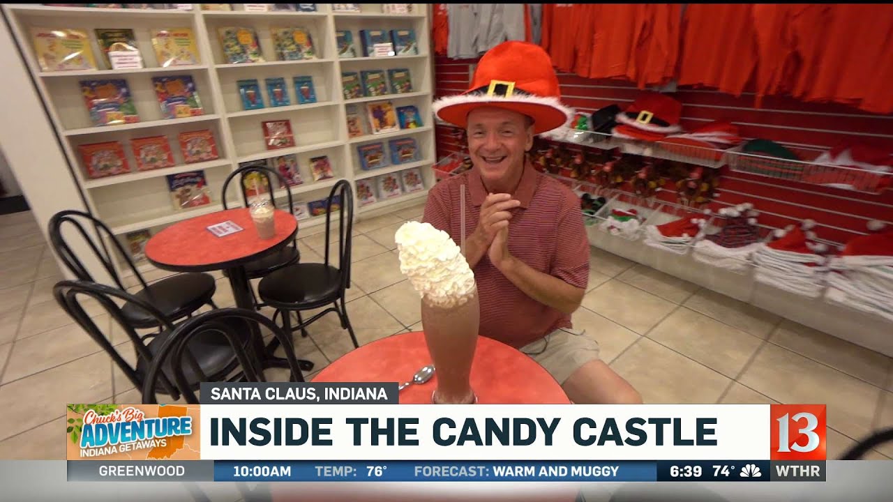Inside Santa's Candy Castle