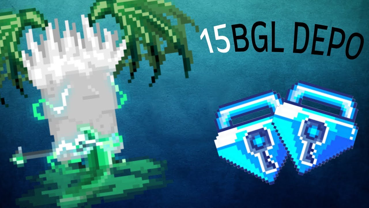 15BGL DEPOSIT! - Growtopia Gamblit