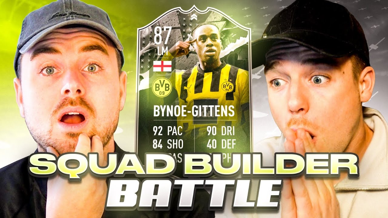 SQUAD BUILDER BATTLE | 87 BYNOE - GITTENS