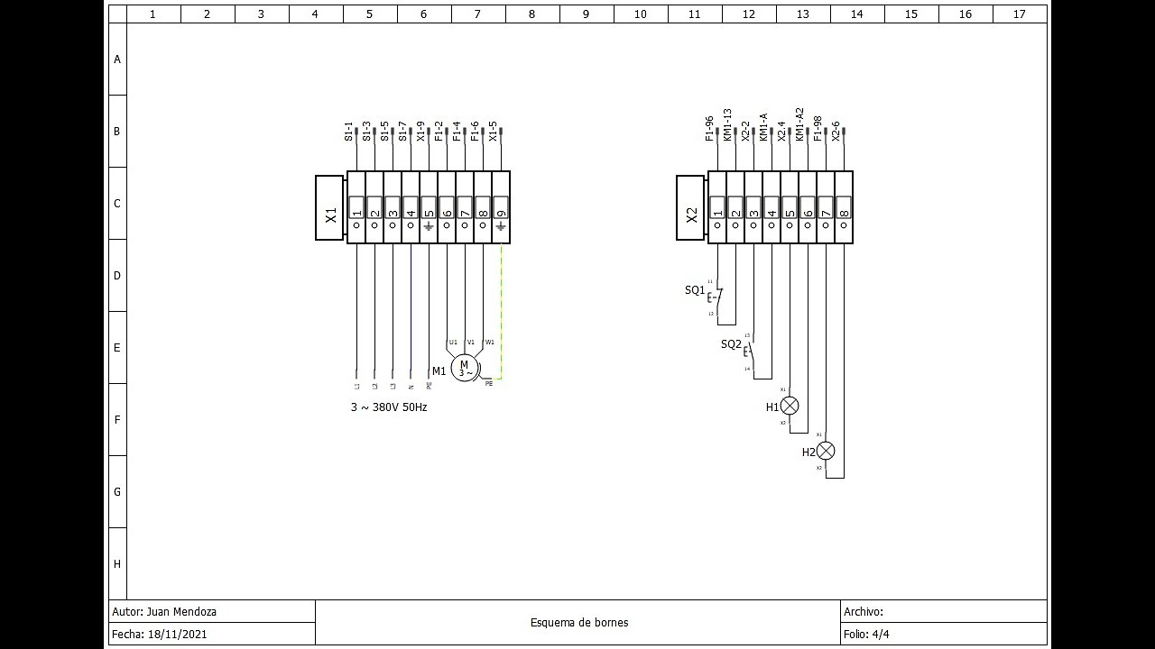 QElectroTech - 04 - Esquema de bornes.