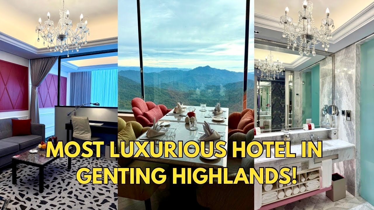 MOST LUXURIOUS Hotel in Genting Highlands, Crockfords Hotel!