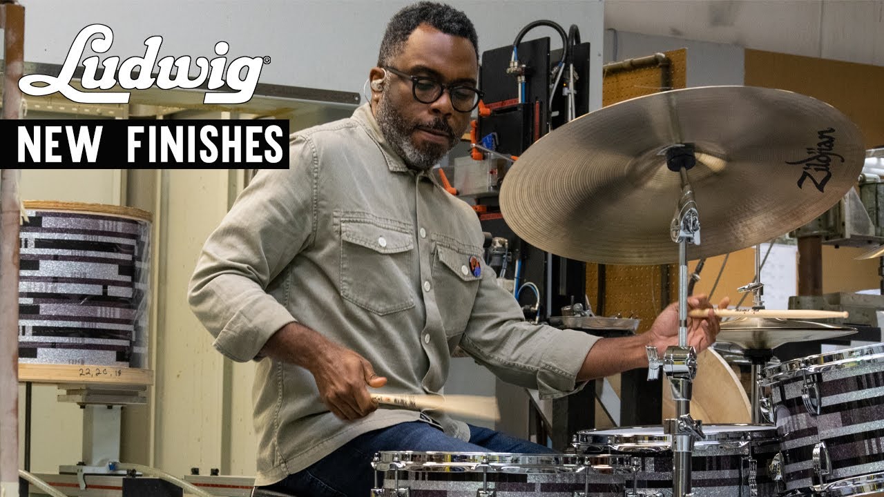 Ludwig Summer 2021 New Finishes featuring Nate Smith