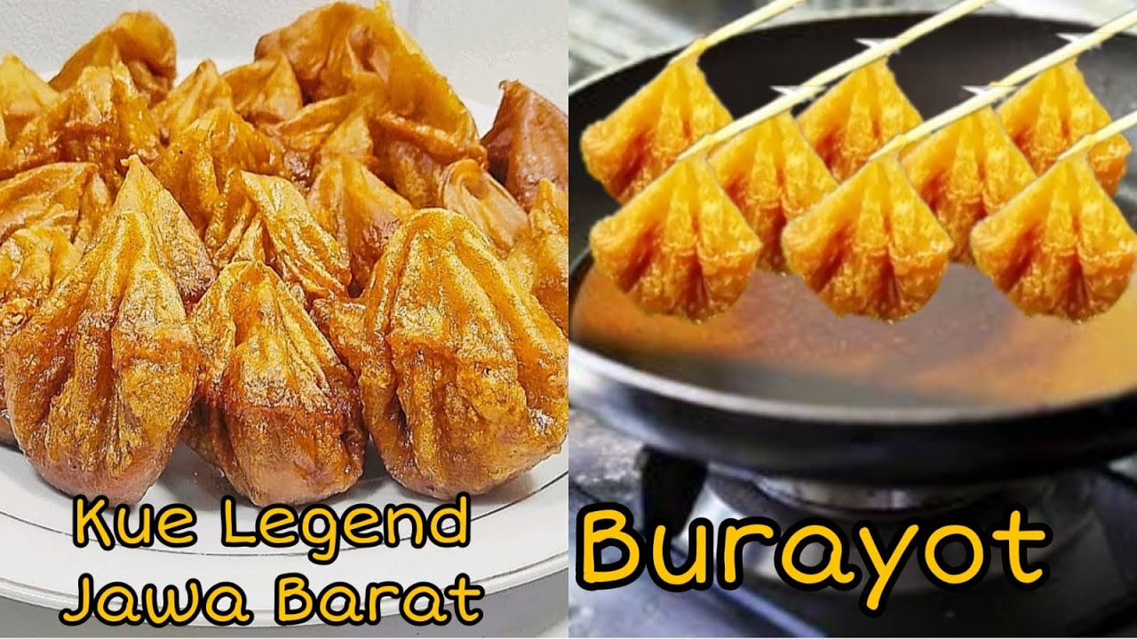BURAYOT kue legend Jawa Barat || bentuknya unik rasanya enak
