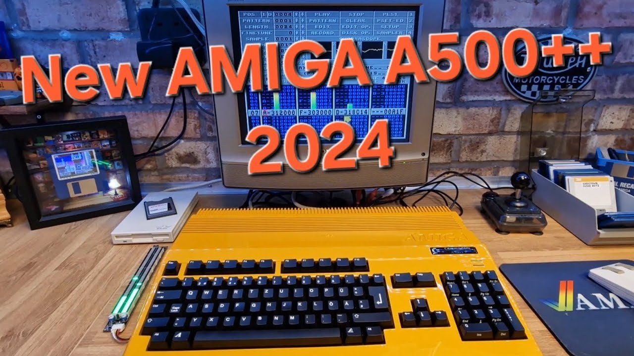 a new Commodore Amiga A500++ in 2024