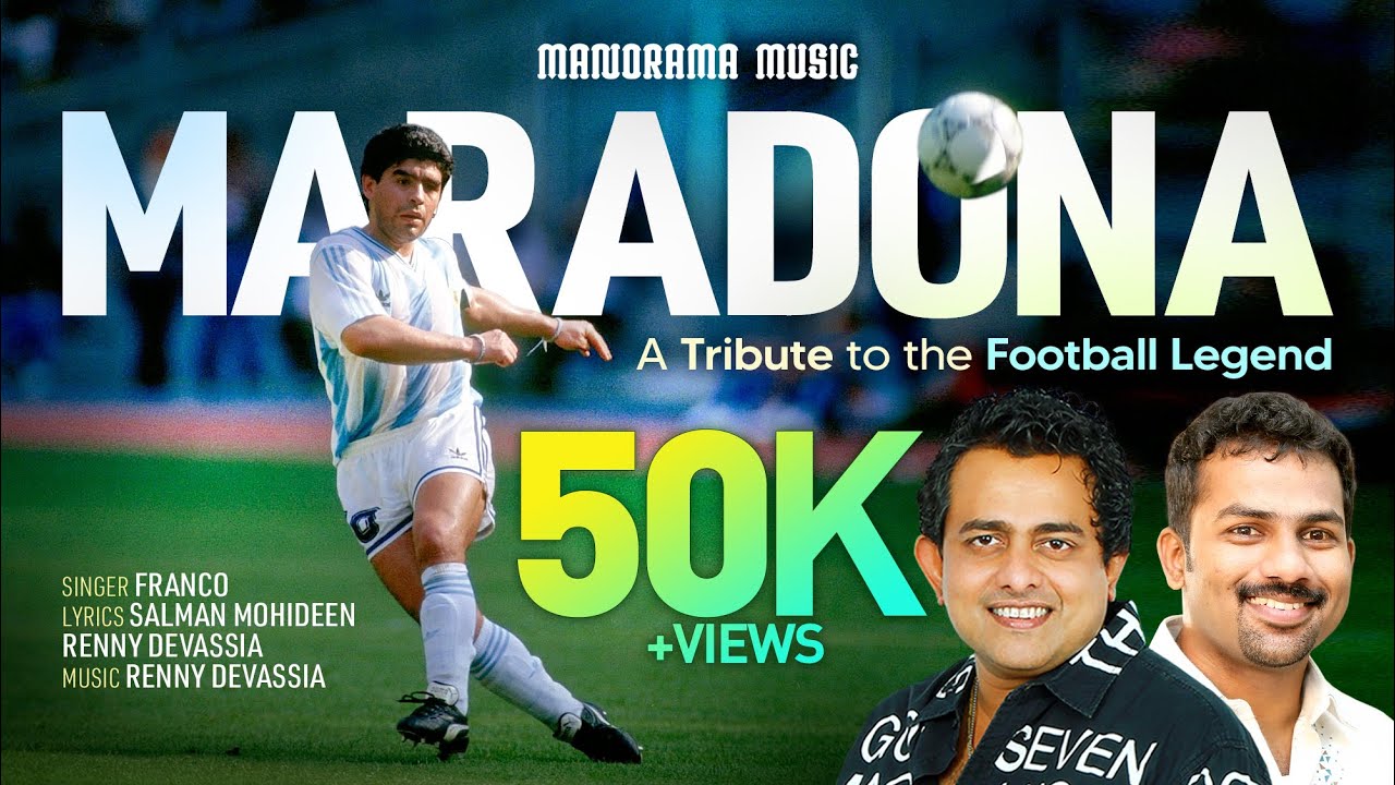 MARADONA - A Tribute to the Football Legend | Franco | Renny Devassia | Diego Maradona | Football
