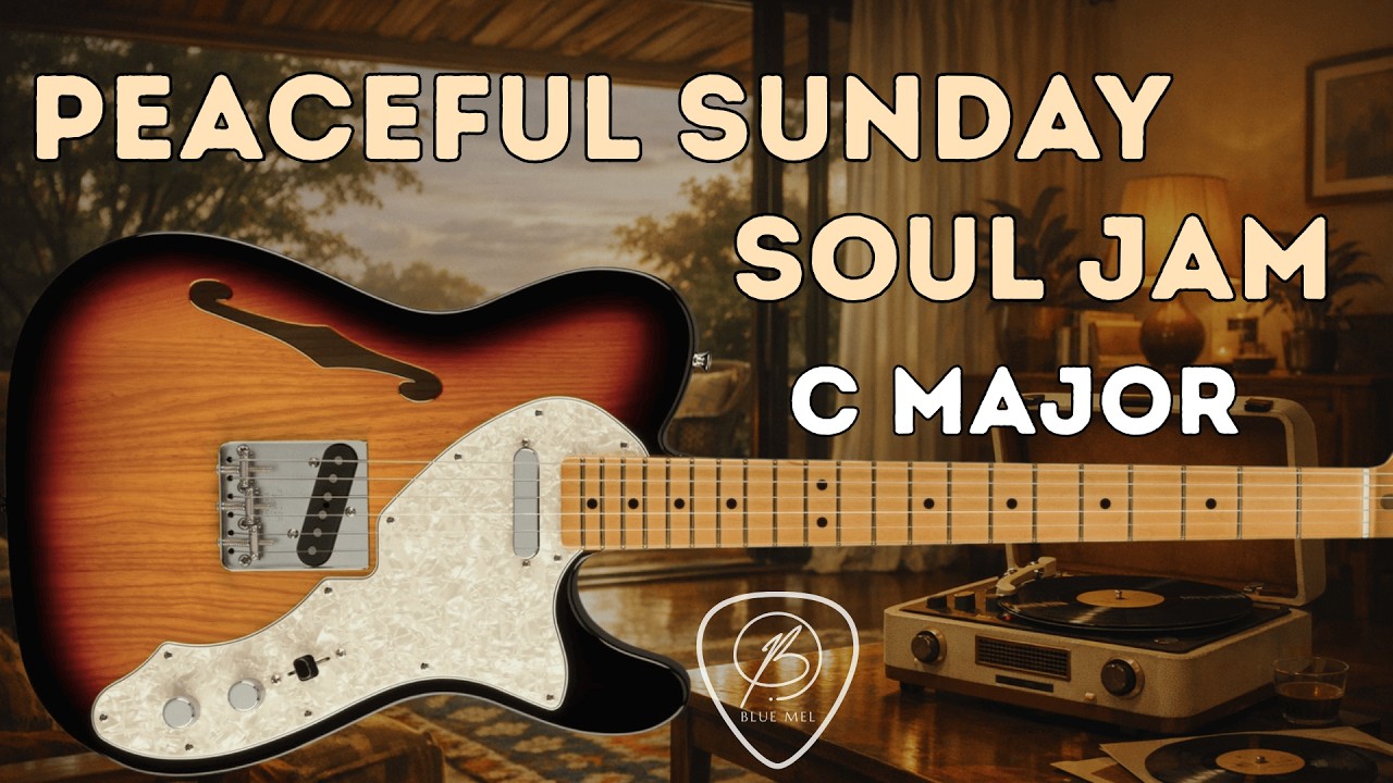 Peaceful Soul Jam | Backing Track C major