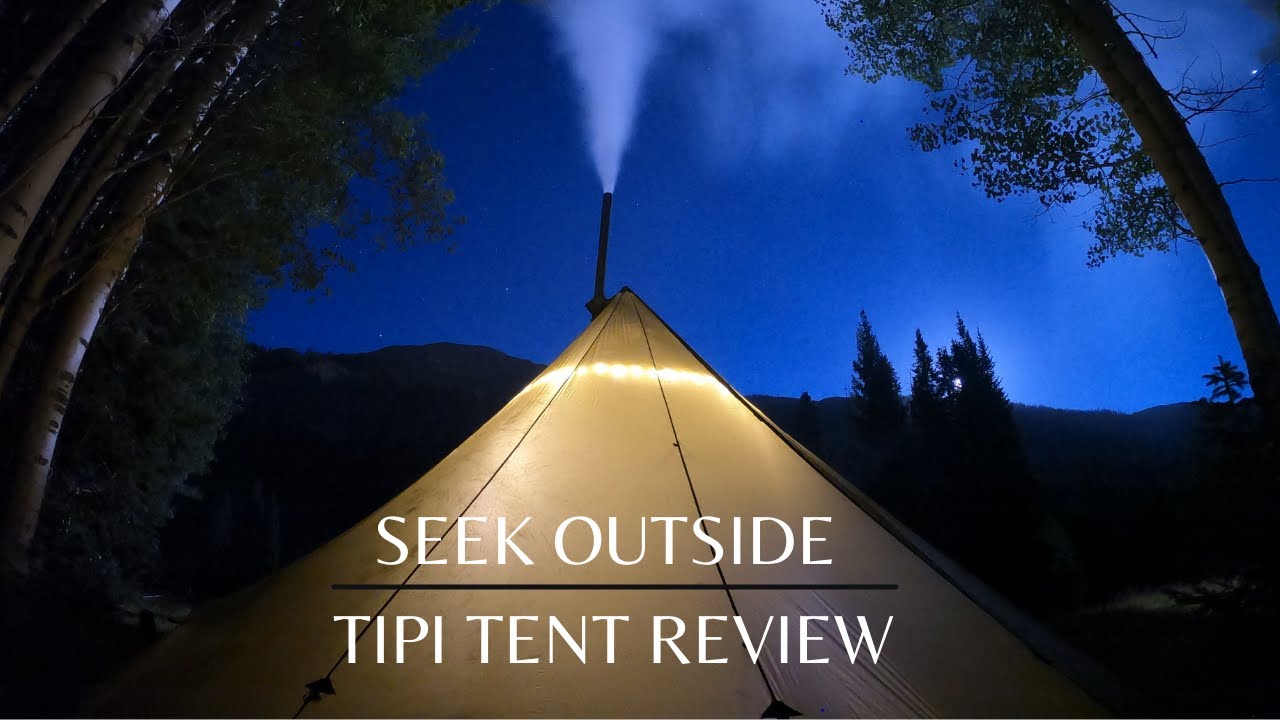 Обзор палатки Backcountry &mdash; 16-местная палатка-типи Seek Outside Tipi с дровяной печью