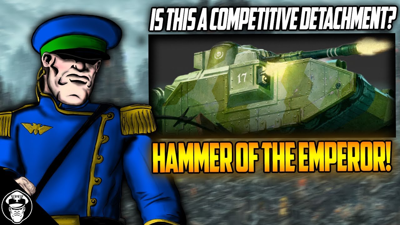 «Молот Императора» — НОВЫЙ конкурентоспособный отряд гвардии? | Astra Militarum | Warhammer 40,000