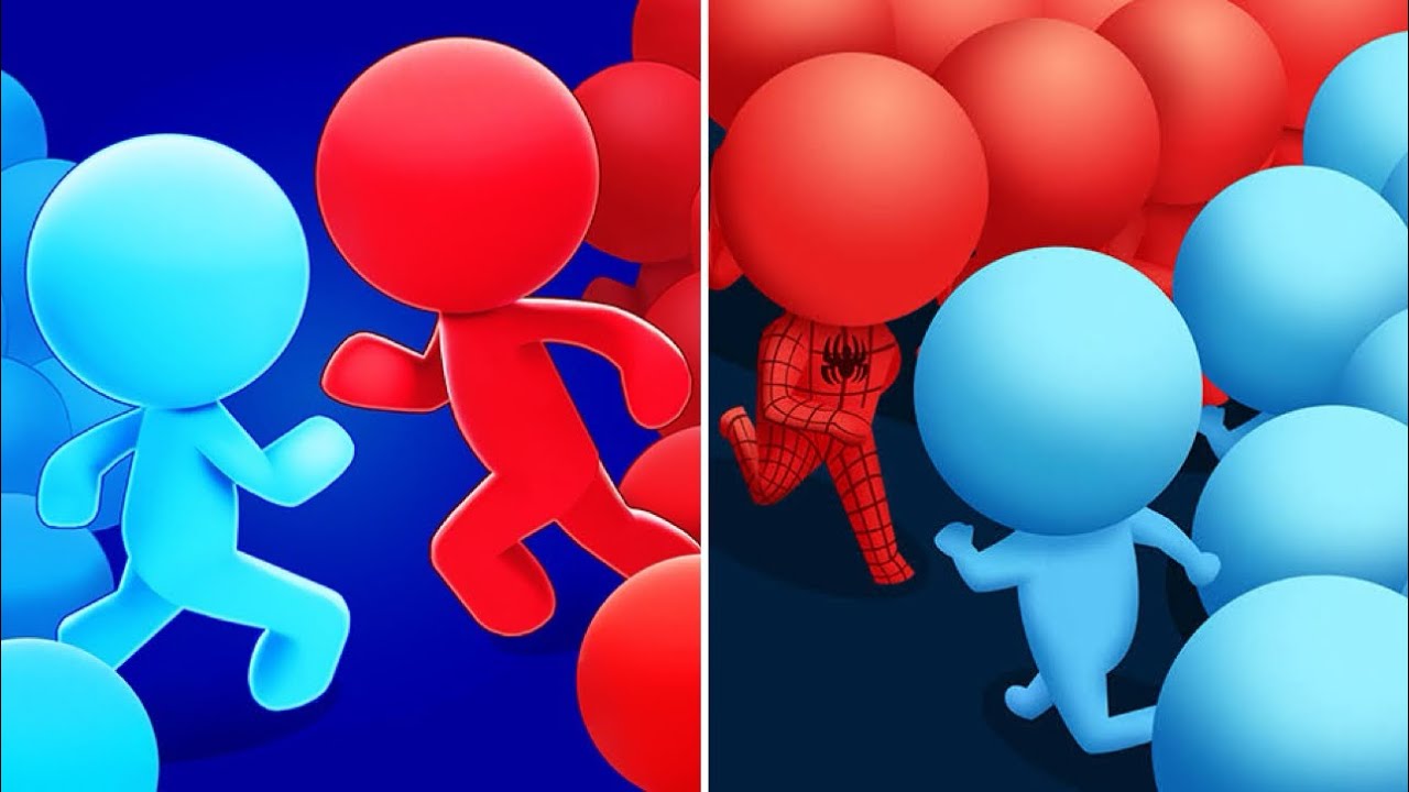CountStickman 3D Vs Count Master 3D 🍒🍅🍒Walkthrough Max New Android IOS GAMEPLAY