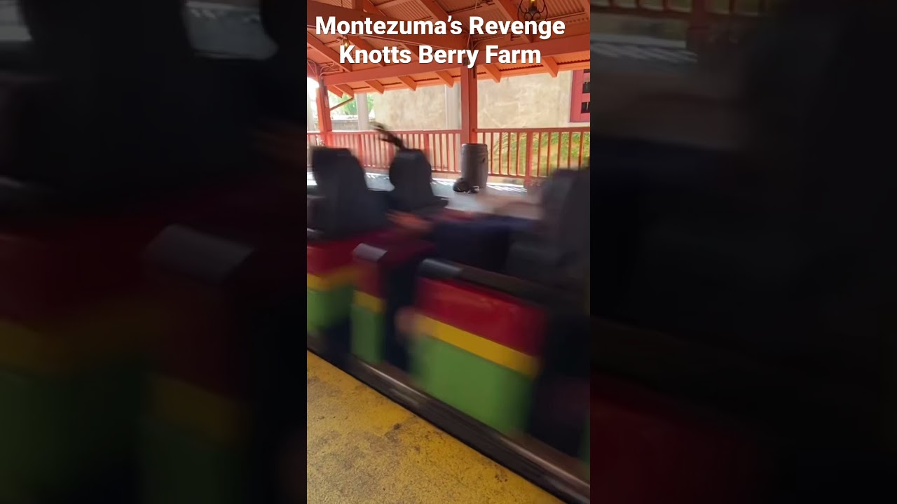 Motezumas Revenge at Knotts Berry Farm 🎢