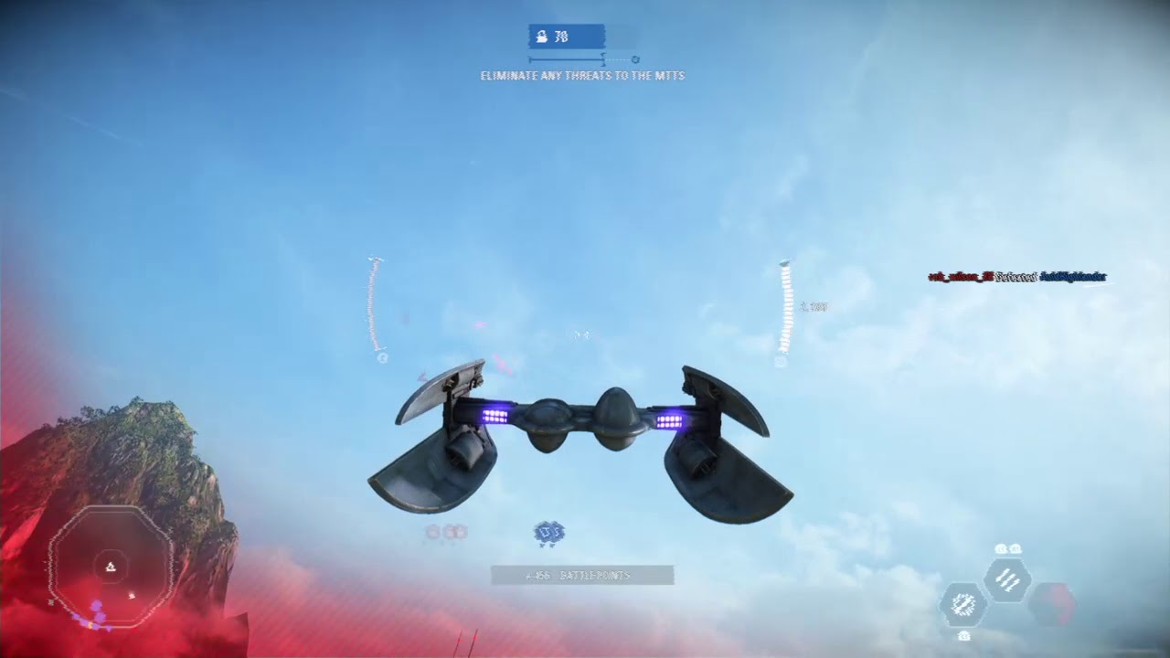 Star Wars Battlefront 2 - Hyena bomber 39 killstreak galactic assault