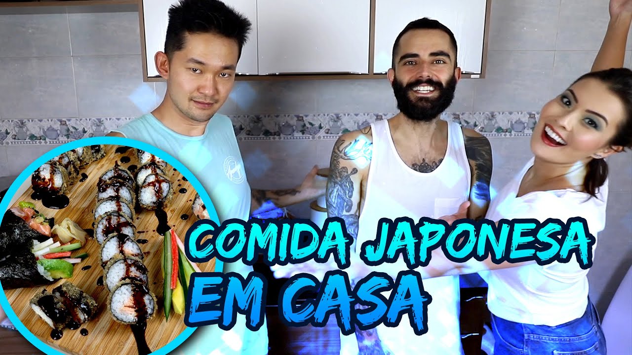 COMO FAZER TEMAKI E HOT ROLL EM CASA ✨🍣🍙
