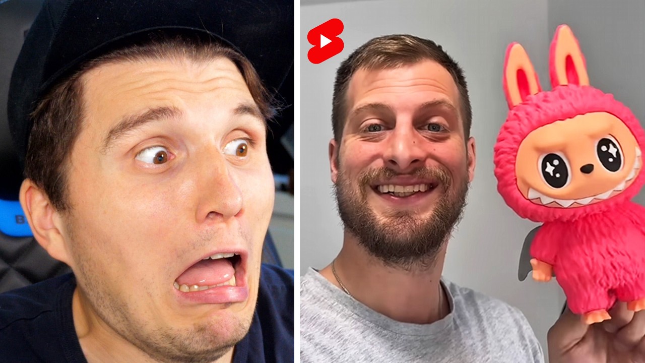 Paluten guckt Shorts bis ihn ein Labubu in der Nacht besuchen kommt