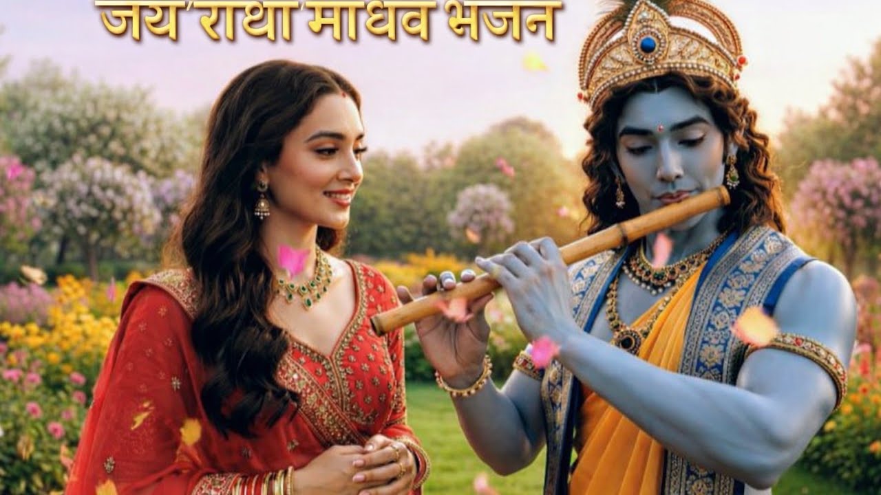 जय राधा माधव Jai Radha Madhav ❤️ | Most Peaceful Krishna Bhajan | Morning Bhakti Song