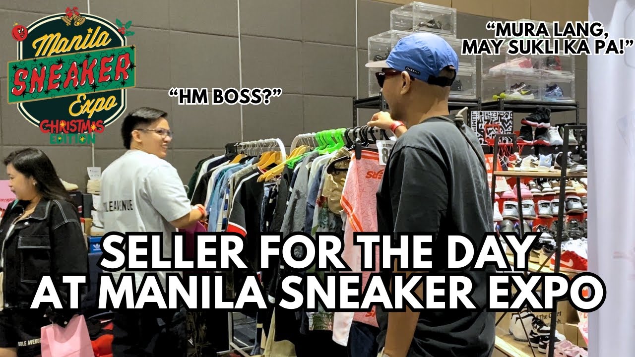SELLING THRIFTED ITEMS AT MANILA SNEAKER EXPO! SOLD OUT?! (STUSSY, CARHARTT, NIKE ACG, SUPREME)
