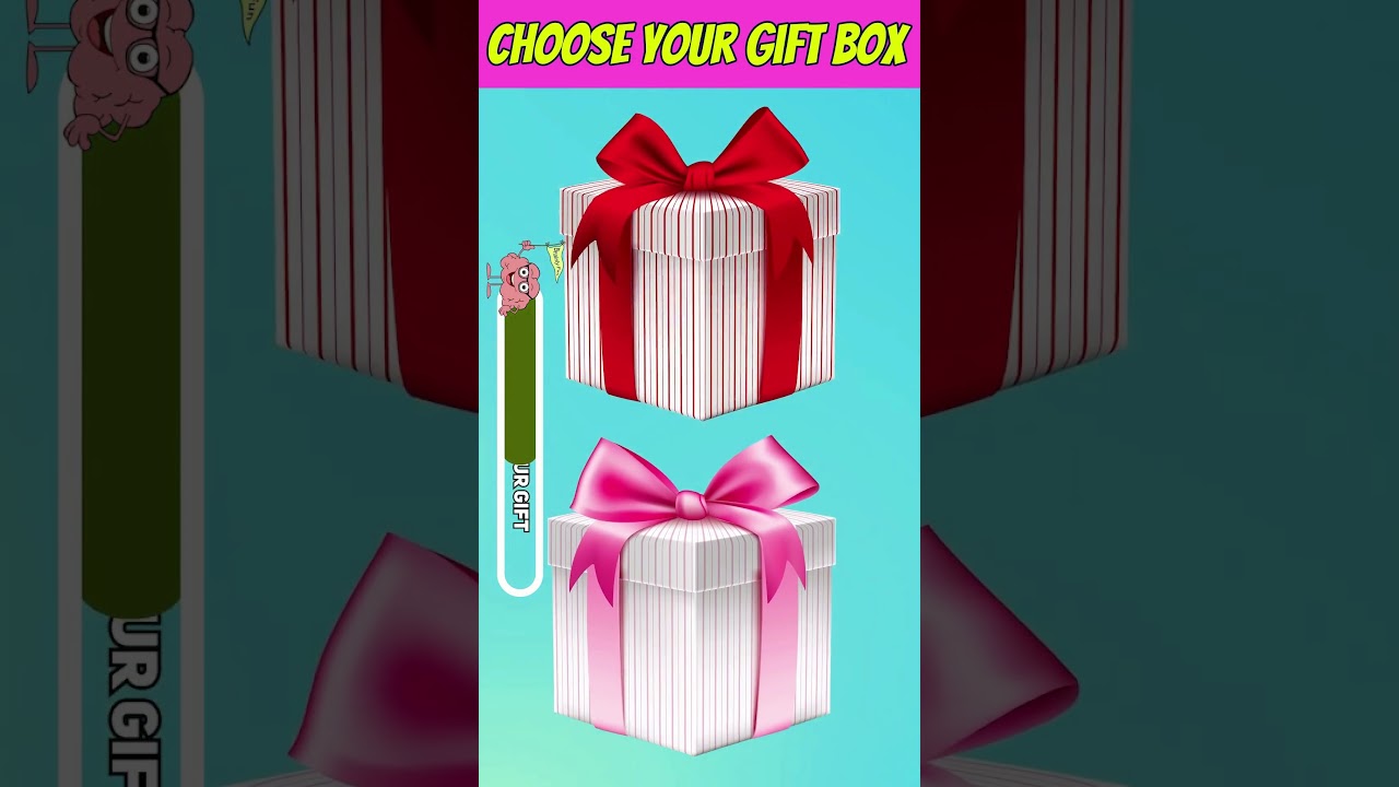 Choose One Gift | Challenge | QuizHub | #chooseyourgift #quiz #game #viralvideo