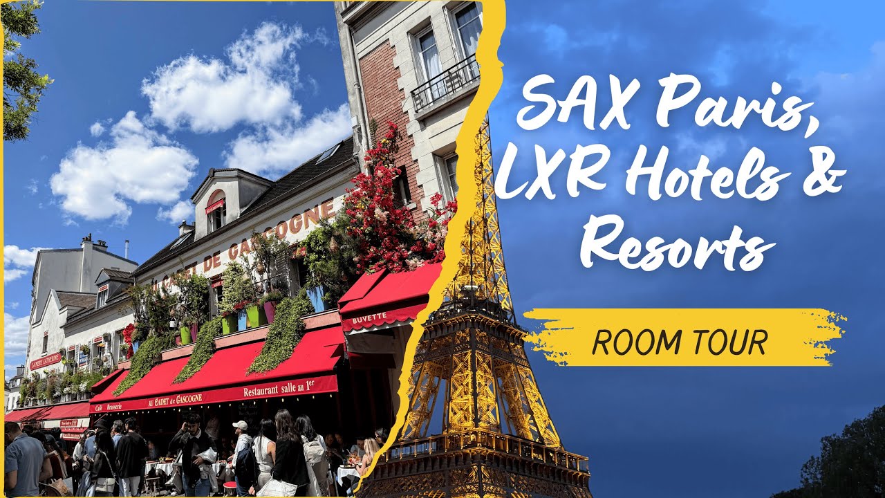 SAX Paris Deluxe King Room Tour | Latest Hilton Hotel in Paris