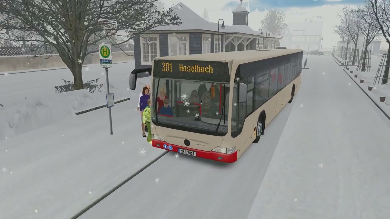 OMSI2 Mercedes-Benz O530 Facelift MU 1-2d - 906 6HP502 on Thuringer Wald service 301